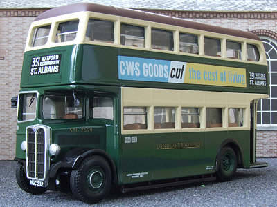 London Transport Country Area AEC Regent II Weymann STL bus